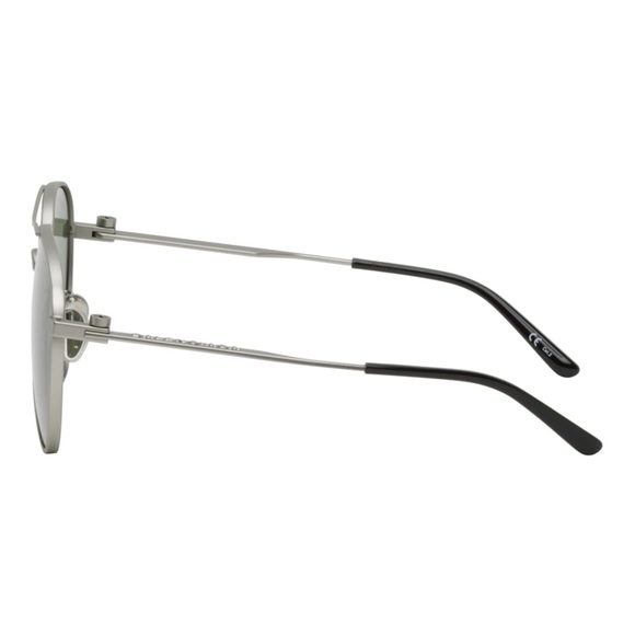 BALENCIAGA Matte
Gunmetal Pilot Navigator Unisex Sunglasses BB0167S - Picture 7 of 9